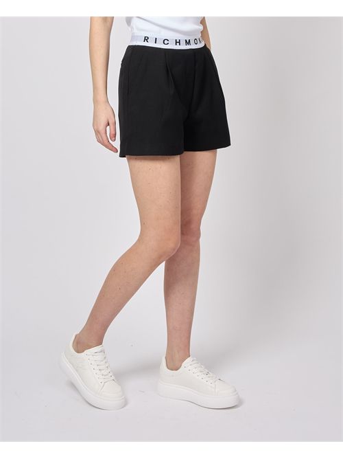 Shorts Richmond X con elastico logato RICHMOND X | UWP25036SHBLACK